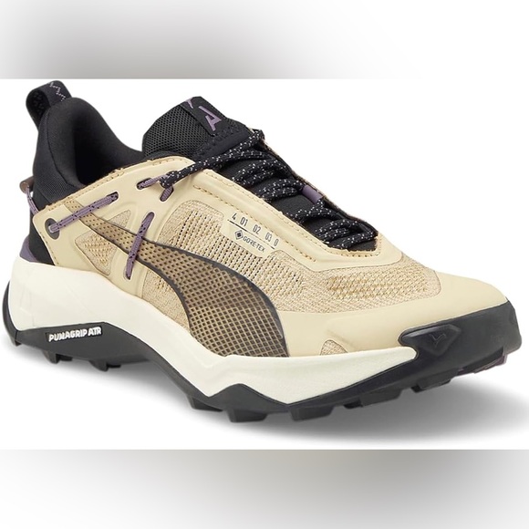 Puma Explore Nitro GTX Wns Granola Brown Black Sneakers - Picture 1 of 7